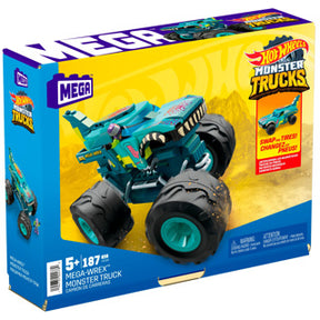 Hot wheels mega monster trucks chocan | 2 piezas