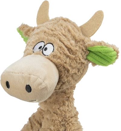 Trixie juguete para perros vaca peluche cuerda