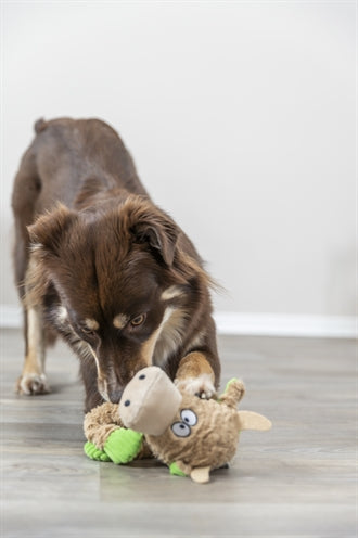 Trixie juguete para perros vaca peluche cuerda
