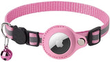 Collar croci gato con portaetiquetas rosa