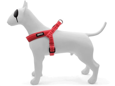 Morso mini arnés para perros ajustable lápiz labial reciclado rosa