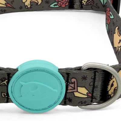 Collar para perros Morso tanque de tinta reciclada verde