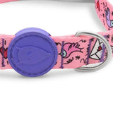 Collar para perros Morso reciclado dulce tweet rosa