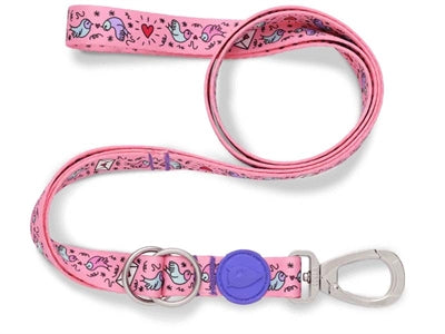 Correa para perros Morso ajustable reciclada sweet tweet rosa
