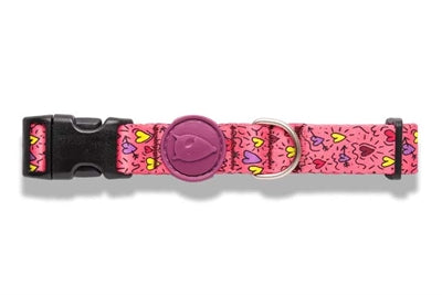 Collar para perros Morso reciclado rosa think pink