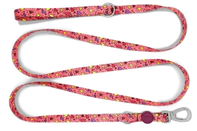 Correa para perros Morso ajustable reciclada rosa think pink