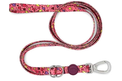 Correa para perros Morso ajustable reciclada rosa think pink