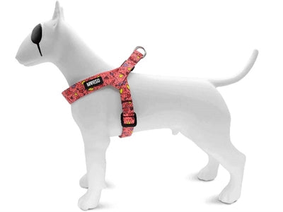 Morso mini arnés para perros ajustable reciclado rosa think pink