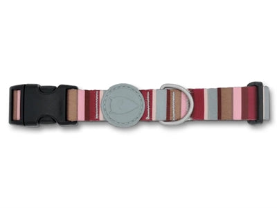 Collar para perros Morso horizonte reciclado rojo rosa