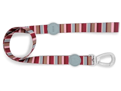 Correa para perros Morso horizonte reciclado rojo rosa