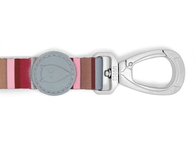 Correa para perros Morso horizonte reciclado rojo rosa
