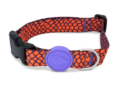 Collar para perros Morso reciclado urbano lagarto rojo