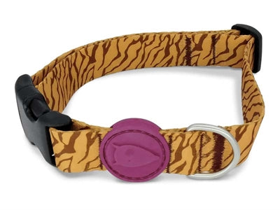 Collar para perros Morso tambor de selva reciclado naranja