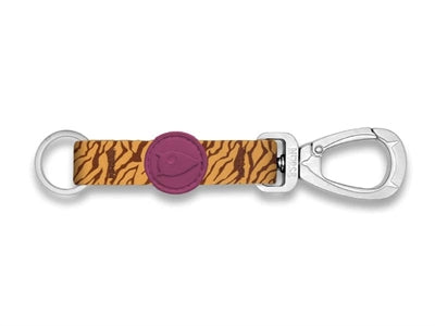 Llavero Morso key cord tambor de selva reciclado naranja