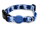 Collar para perros Morso reciclado azul salpicadura