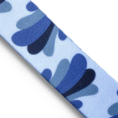 Collar para perros Morso reciclado azul salpicadura