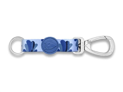Llavero Morso key cord reciclado splash azul