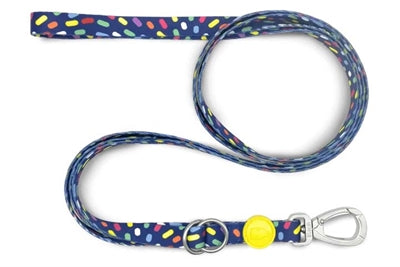 Correa para perros Morso ajustable reciclada color invaders violeta