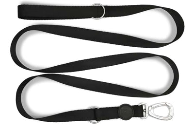 Correa para perros Morso ajustable pureza reciclada negro