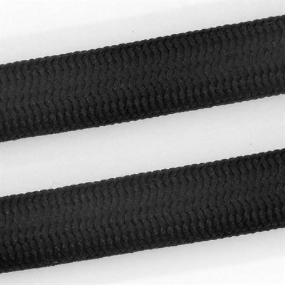 Morso collar para perros half slip cuerda suave reciclado negro negro
