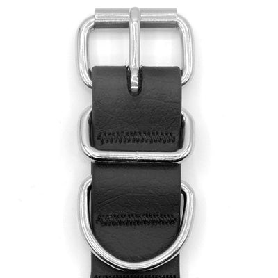 Collar para perros Morso impermeable reciclado negro negro