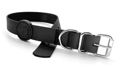 Collar para perros Morso impermeable reciclado negro negro