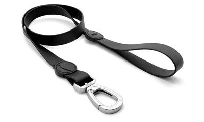 Correa para perros Morso impermeable reciclada negro negro