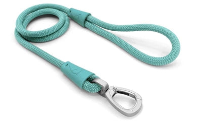 Correa para perros Morso cuerda normal reciclada azul aguamarina