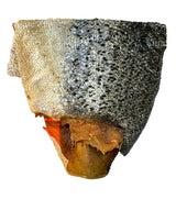 Piel de salmón ahumado de Fred