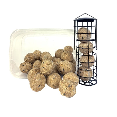 De Vries Mezenbollen sin solo con un dispensador