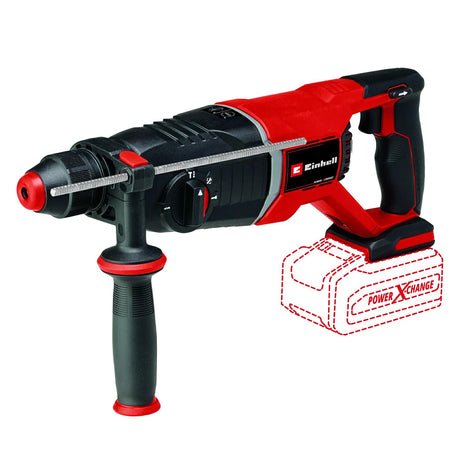 Taladro percutor inalámbrico profesional Einhell TP-HD 18 26 D LI BL Solo - Power
