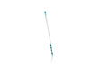 Mango telescópico Leifheit aluminio 130 - 400 cm - incl. cabezal antideslizante - giratorio 360° - argolla para colgar - sistema de clic