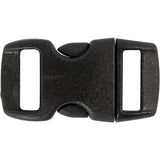 Creativ Company Haga clic en Cierre negro, 4st.