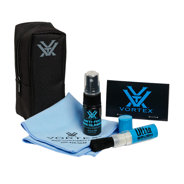 Kit de campo de limpieza de lentes sin niebla Vortex