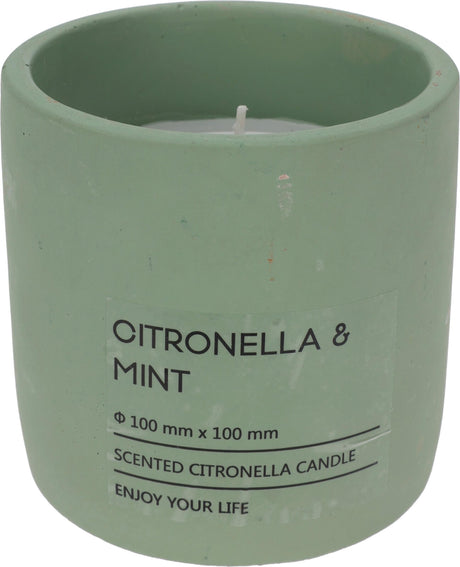 Vela de citronela Pro garden en maceta 10cm verde