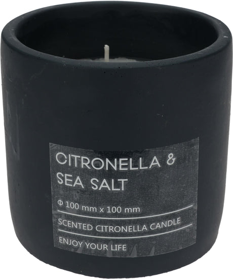 Vela citronela pro garden en maceta 10cm antracita