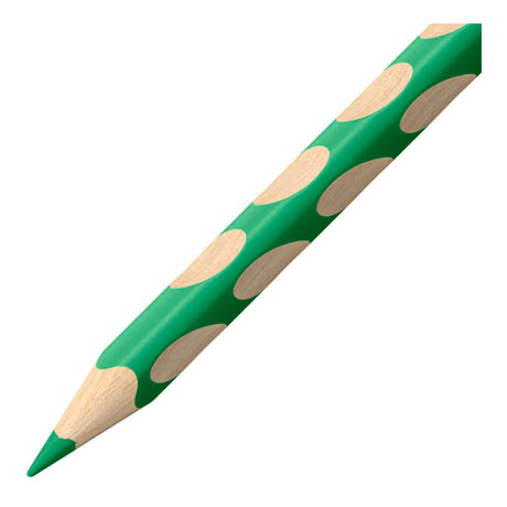 Lápiz de color para diestros Stabilo easycolors - verde opaco
