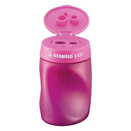 Stabilo Easysharpener - 3 en 1 lápiz Sharper - Izquierda - Pink