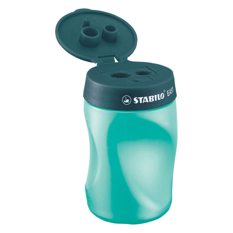 Stabilo easysharpener - sacapuntas 3 en 1 - izquierdo - gasolina