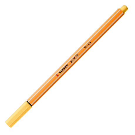Punto estable 88 | rotulador fino premium 0,4 mm | amarillo claro | por pieza