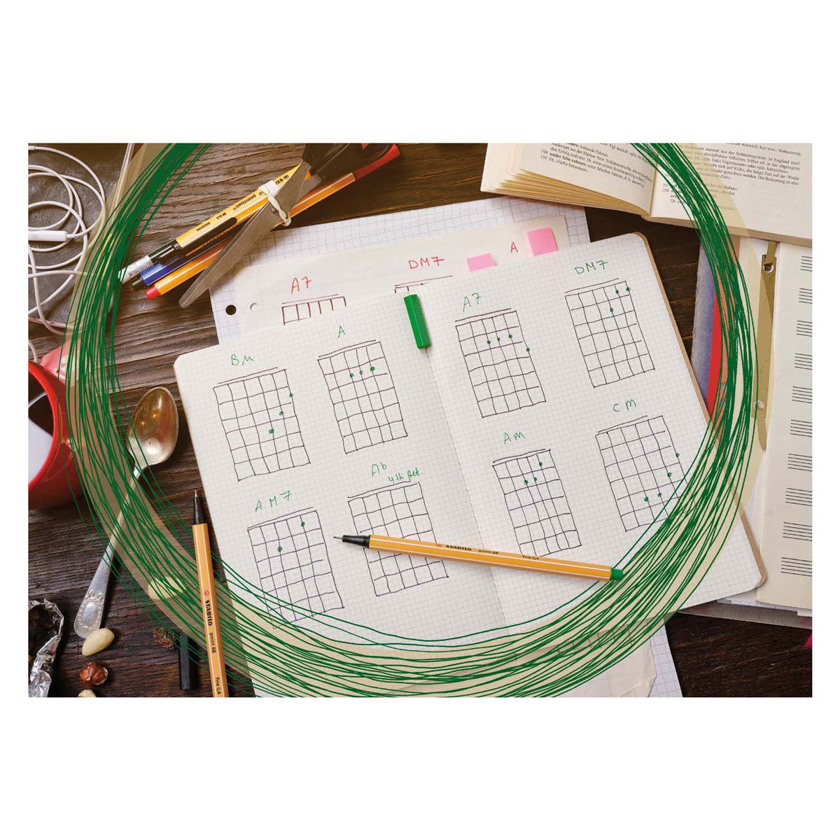 Stabilo point 88 - rotuladores premium - estuche con 6 colores