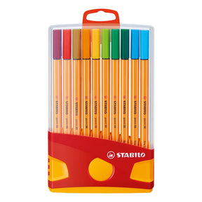 Stabilo point 88 - fineliner - colorparade - juego de 20 piezas