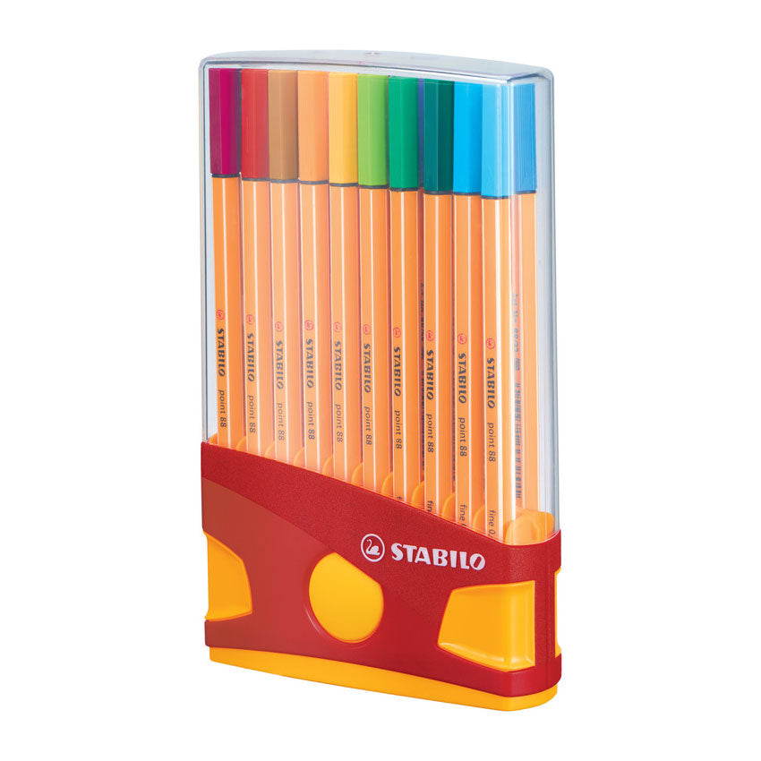 Stabilo point 88 - fineliner - colorparade - juego de 20 piezas