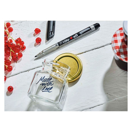 Stabilo write-4-all - marcador permanente - fino - negro