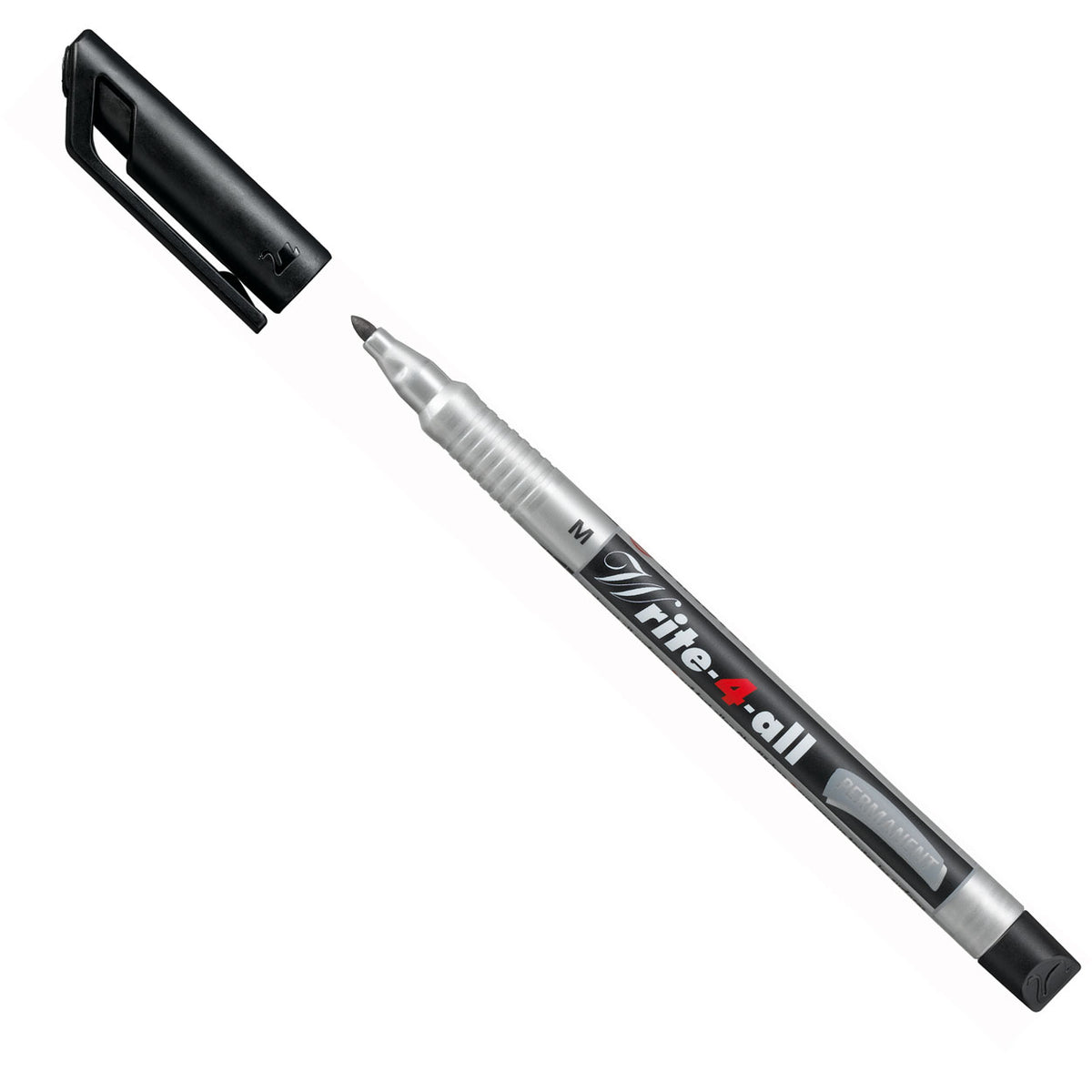 Stabilo write-4-all - marcador permanente - mediano - negro