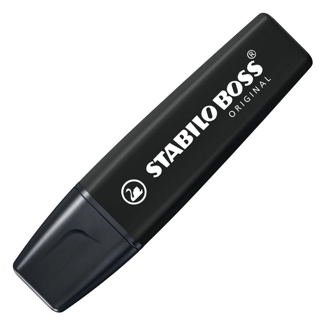 Iluminador original Stabilo boss - negro