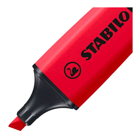 Iluminador original Stabilo boss - rojo real