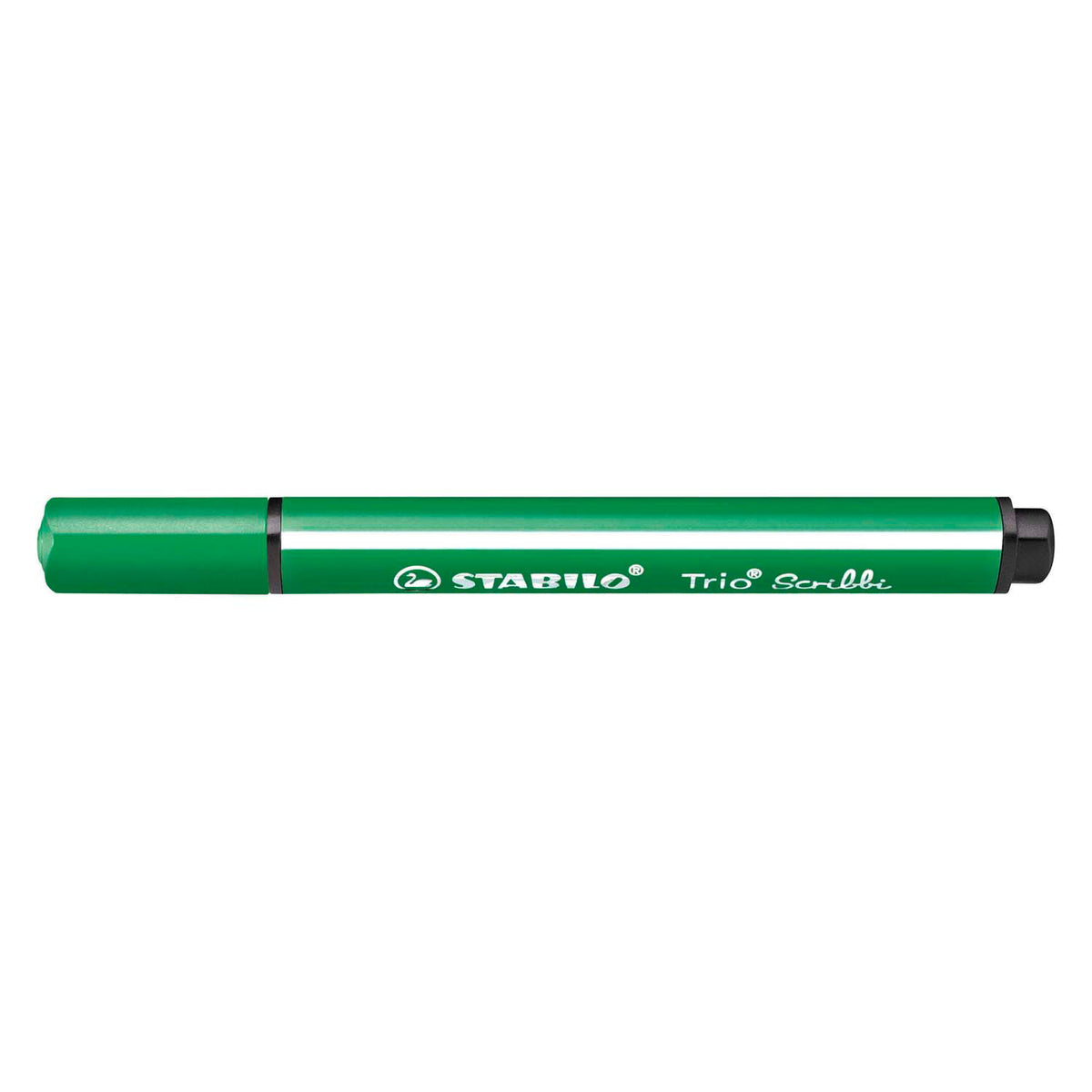 Stabilo trio scribbi - fieltro -Stift con punto de experiencia - verde