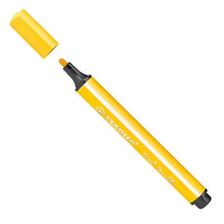 Stabilo trio scribbi - fieltro -Stift con punto de experiencia - amarillo