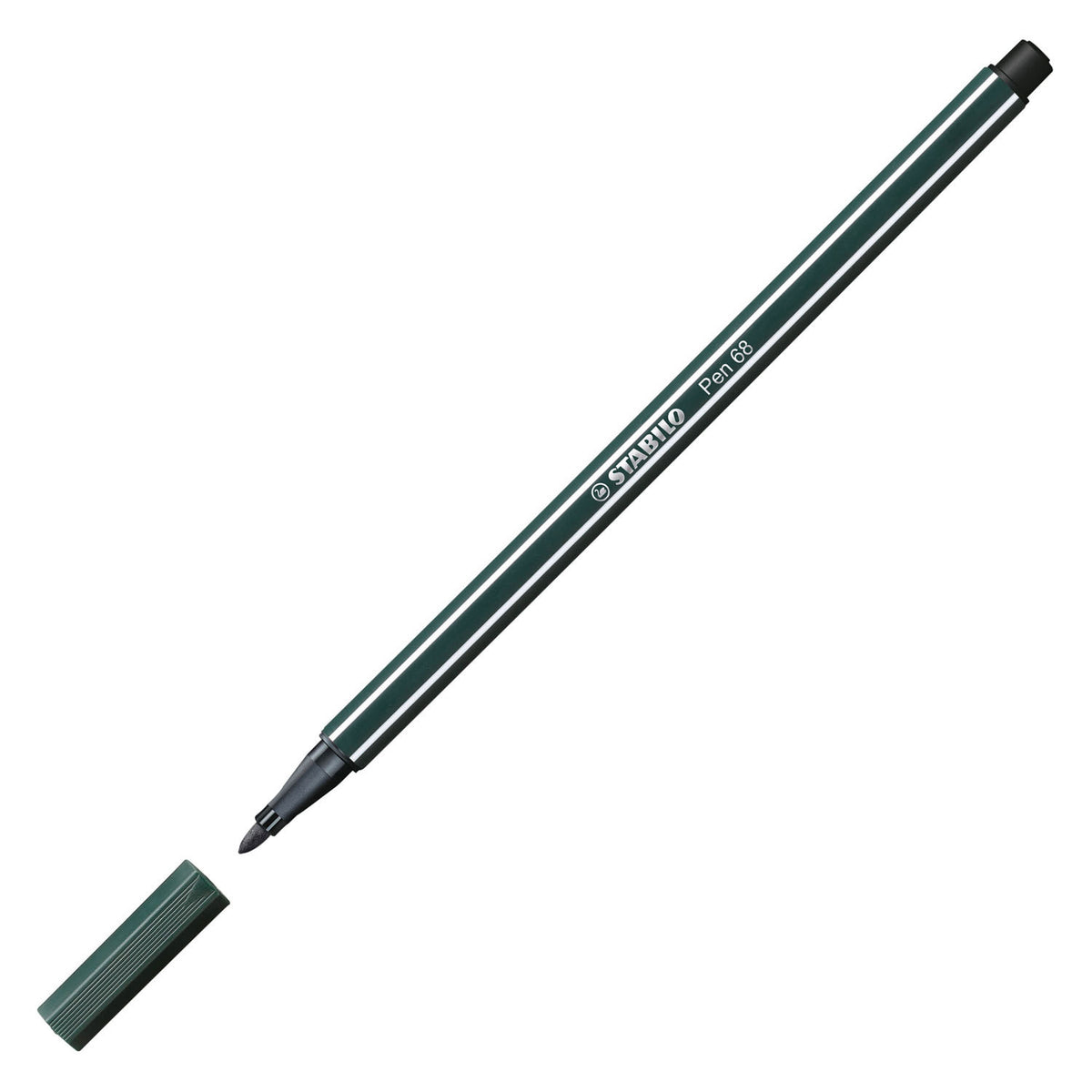 Stabilo pen 68 - rotulador - verde tierra (68 63)